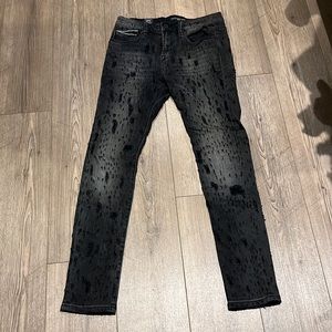 Cult of Individuality Black Skinny Jeans